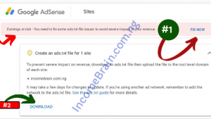 [Updated] 3 Methods To Fix Ads.txt file issues on Blogspot and